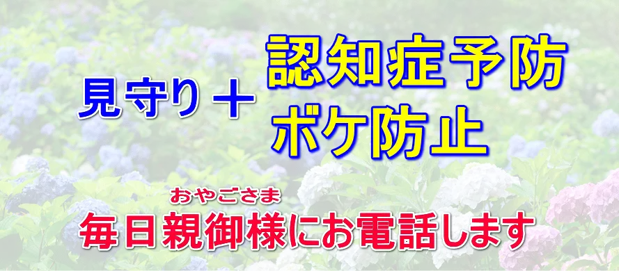 話し相手がいない、話し相手が欲しいという方に、話す相手、お喋りする相手を毎日お届けするのが昭和お喋り会、昭和おしゃべり会です。見守りと異変時の通報・通知サービスもついています。