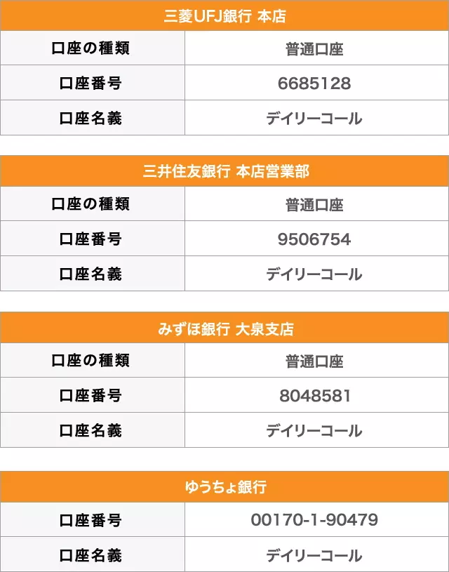 電話オンラインレッスンの体験料金のご案内